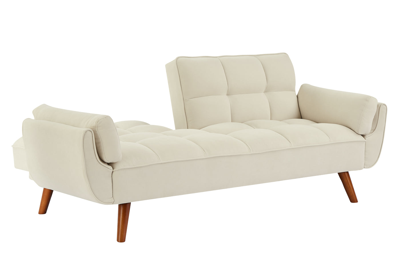New Design Linen Sofa Furniture Adjustable Backrest Easily Assembled Reclinerst-BEIGE