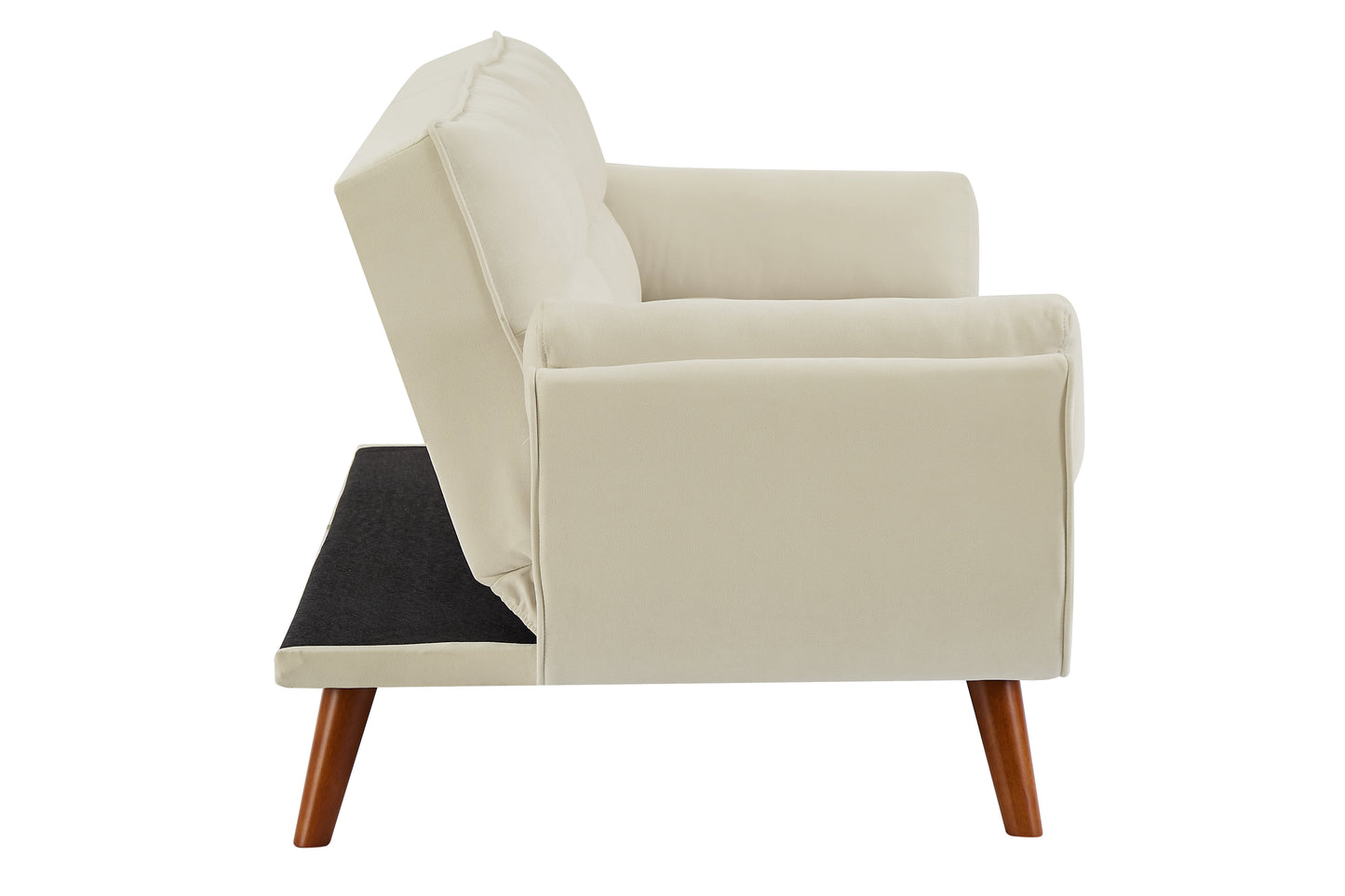 New Design Linen Sofa Furniture Adjustable Backrest Easily Assembled Reclinerst-BEIGE