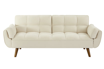New Design Linen Sofa Furniture Adjustable Backrest Easily Assembled Reclinerst-BEIGE