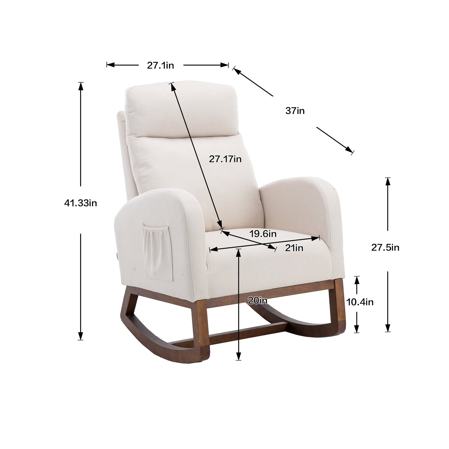 living  room Comfortable  rocking chair  living room chair